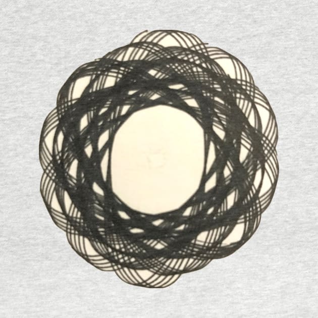 Spirograph--Black Optical Illusion by Travelling_Alle